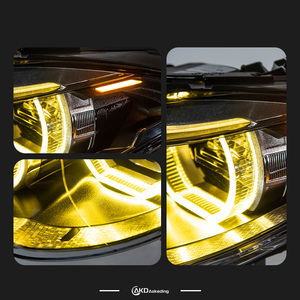 BMW F10 <span class=keywords><strong>5</strong></span> 시리즈 <span class=keywords><strong>LED</strong></span> 헤드라이트 (2011-2017)용 BBA 자동차 스타일링 헤드 램프, 고출력 프로젝터 렌즈, 다이나믹 시그널 DRL 자동차 부품 - Product Image 4