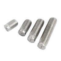 Vis de soudage sans tête en acier inoxydable 304, vis de soudage pleine, filetage PT, goujon de soudage par décharge de condensateur pour tôle
