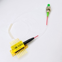 DWDM 14PIN Papillon DFB Diode Laser 1550nm Thermistance intégrée TEC Fibre à maintien de polarisation