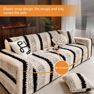Wholesale MU Three-seat Modern Solid <b>Slipcover</b> Pet-Friendly 100% Polyester Thick Velvet Non-Slip Anti-Pilling Machine - Product Image 4