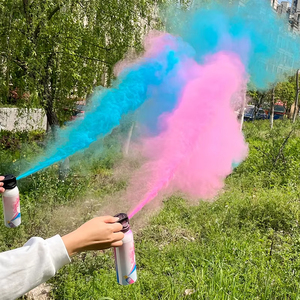 Cumpleaños promocional usando polvo Spray género revelar Baby Shower humo rosa y azul fiesta Popper - Product Image 5