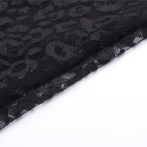 קלאסי נמר למכירה מתיחה קל משקל סרוג ניילון תחרה בד עבור הלבשה תחתונה - Product Image 3