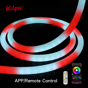 <span class=keywords><strong>Tira</strong></span> <span class=keywords><strong>de</strong></span> Luz <span class=keywords><strong>LED</strong></span> <span class=keywords><strong>Flexible</strong></span> con Tela Envolvente, Resistente a Arañazos y al Polvo, Alto Brillo, Bajo Consumo <span class=keywords><strong>de</strong></span> Energía, Compatible con Alexa - Product Image 1