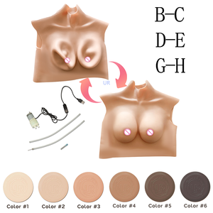 Faux Seins en Silicone Gonflables DIY Poitrines Artificielles Grandes Poitrine Fille Transgenre LGBT Sissy Travesti Shemale - Product Image 6