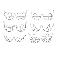 Costumes de carnaval, accessoires, nouveau Design en forme de fleur, armature de soutien-gorge Durable en fil SS304
