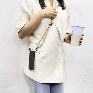 Chaîne de sangle de lanière de bandoulière universelle pour étui de téléphone portable intelligent cou sport escalade corde de cordon unique en Nylon coloré - Product Image 6