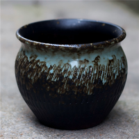 Pot Bunga Tanah Liat Ungu untuk Sukulen, Bonsai & Dekorasi Meja, Harga Pabrik