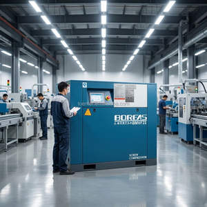 Compresor de Aire Industrial de Frecuencia Variable con Imán Permanente, 11kW, 1.5-1.85m³/min, 8 bar, 380V, Kaishan BMVF11 - Product Image 6