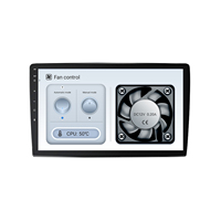 Portable 9-10 pouces plein écran tactile voiture lecteur multimédia DVD GPS DSP RGB fonctions compatibles combinaison d'aide à l'inversion