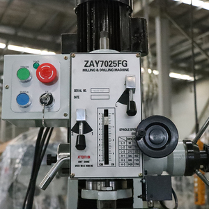 Máquina de Perforación y Fresado de Columna Redonda con Transmisión por Correa ZAY7025, Alimentación Automática Vertical, en Venta - Product Image 2