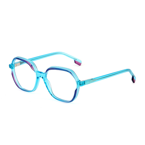 Venta al por Mayor <span class=keywords><strong>de</strong></span> Monturas <span class=keywords><strong>de</strong></span> Gafas Ópticas Rectangulares Unisex <span class=keywords><strong>para</strong></span> <span class=keywords><strong>Adultos</strong></span>, <span class=keywords><strong>de</strong></span> Acetato, con Protección Contra la Luz Azul, <span class=keywords><strong>para</strong></span> Computadora - Product Image 5