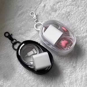 Korean Mini Cute Square Cosmetic Bag Women Portable Earphones Lipstick Sanitary Napkins Storage Pouch <b>Small</b> Makeup Zipper Bags - Product Image 2
