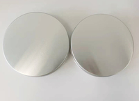 Pot en aluminium avec couvercle à vis, boîte ronde en étain de qualité alimentaire, boîte à sucre, sel, nourriture pour animaux de compagnie