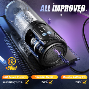 Copa Erótica Automática para Hombre con Succión, Telescópica, Giratoria, Interactiva por APP, Impermeable, Entrenador Sexual de Pene para Adultos - Product Image 6