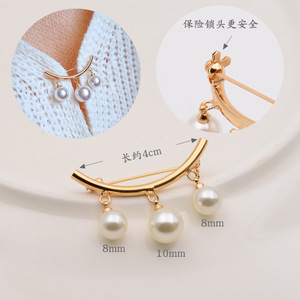 <span class=keywords><strong>Broche</strong></span> vintage en cristal, épingle de robe, décoration en strass, boucle, bijoux, broches pour hommes et femmes, broches hijab, accessoires - Product Image 6