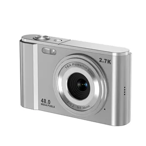 무료 배송 S ONY 센서 사용 풀 프레임 미러리스 Vlog 새로운 미니 디지털 카메라 12MP 디지털 카메라 줌 렌즈 번들 DC30-2