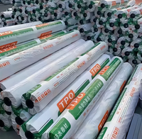 Membrane imperméable en TPO recyclable avec matériau écologique pour toiture, idéale pour les bâtiments écologiques et les toitures commerciales