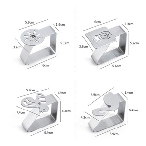 Clips de <span class=keywords><strong>nappe</strong></span> de pique-nique en acier inoxydable pinces de couverture de table pinces de <span class=keywords><strong>nappe</strong></span> <span class=keywords><strong>pour</strong></span> restaurant pique-nique chapiteaux fête de remise des diplômes - Product Image 5