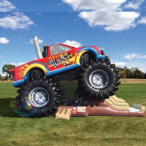 Personnalisé gonflable Grave digger monstre camion rebond maison sautant château gonflable - Product Image 2