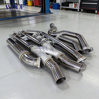 Système d'échappement Catback Performance avec Z-Pipe pour BMW M3 M4 G80 G82 G8X S58 3.0T, amélioration du tube intermédiaire en acier inoxydable