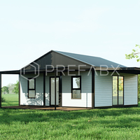 Maison préfabriquée PrefabX House Flip Classic-B entièrement configurée, maisons écologiques imperméables, maison préfabriquée Adu pour usage en appartement, design moderne