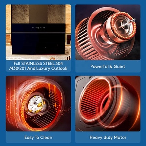 <span class=keywords><strong>Télécommande</strong></span> 220 v pour <span class=keywords><strong>hotte</strong></span> d'extraction, nettoyage facile - Product Image 4