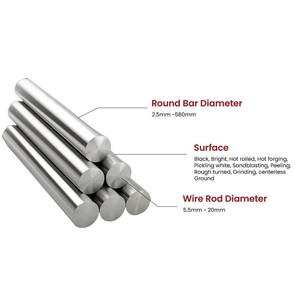 Kualitas tinggi 99.95% Nb Niobium R04210 <span class=keywords><strong>Titanium</strong></span> Aloi batang bulat/batang harga Per Kg untuk las industri pemotongan dan bengkok - Product Image 2