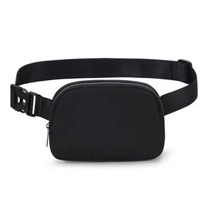Sac bandoulière et sac banane noir à sublimation avec sangle réglable, Cadeaux de remise de diplôme - Product Image 4