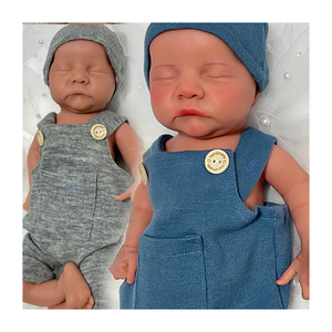 Realista 1:1 Ratio completo silicona <span class=keywords><strong>Reborn</strong></span> bebé 45Cm boca abierta completo sólido silicona <span class=keywords><strong>Reborn</strong></span> Baby Doll suave bebé niña niño Juguetes - Product Image 5