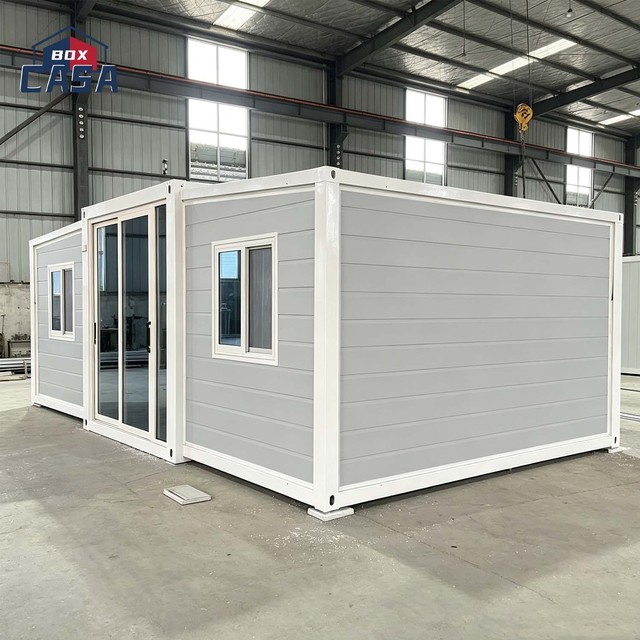 Prefabricated 20ft 40ft Portable Folding Expandable Container House Mobile Tiny Home 2 3 Bedroom Villa Farmhouse Style Australia