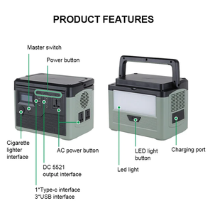 2000 Watts Portable Power Station 2000w <b>Solar</b> Generator 2000wh Backup Battery Pack SGQ2000 Portable Power Station - Product Image 4