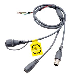 Автомобильный 4-контактный экранированный кабель RJ45 для камеры заднего вида, радио и системы резервного копирования, с ПВХ-оболочкой, медный проводник, номинальное напряжение 220В - Product Image 1