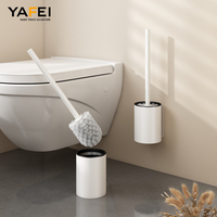 Ensemble brosse de toilette et support pour salle de bain cuvette de toilette nettoyage haute qualité boutique Offre Spéciale brosse de toilette ronde en métal