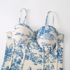 Nouveau <span class=keywords><strong>maillot</strong></span> <span class=keywords><strong>de</strong></span> <span class=keywords><strong>bain</strong></span> une pièce européen et américain <span class=keywords><strong>Maillot</strong></span> <span class=keywords><strong>de</strong></span> <span class=keywords><strong>bain</strong></span> imprimé <span class=keywords><strong>rétro</strong></span> amincissant pour femmes - Product Image 5