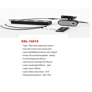 Système de centrage laser rouge pour le positionnement des palettes, lumières laser XRL 1081P - Product Image 6