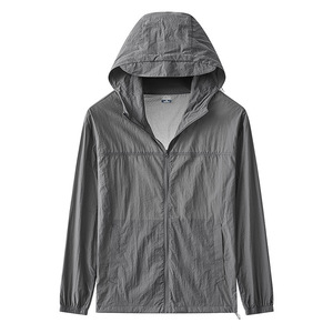 Camisa Ligera para Hombre, Protección Solar UV, Transpirable, Antiarrugas, con Patrón 3D, Cuello con Botones, Holgada, Tallas Grandes, para Verano - Product Image 3