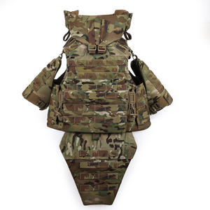 PTG 퀵 릴리스 몰 전술 조끼 나일론 500D 야외 전투 플레이트 캐리어 완전 보호 - Product Image 1