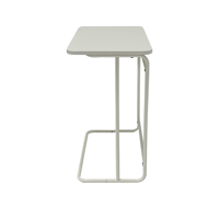 Table basse moderne multifonction en métal avec étagères amovibles, table d'appoint décorative pour la maison, la lecture, le canapé, le lit, le salon