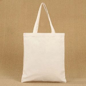 Bolsa de Mano Promocional de Lona Gruesa de 10 oz, Ecológica, Reciclable y Personalizable, con Asa Larga y Portátil - Product Image 3