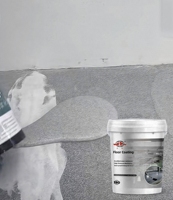 Peinture de sol autolissante époxy colorée antidérapante de haute qualité pour ciment, résistante à l'usure et adaptable au pinceau