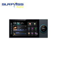 730T+CR520 Écran tactile 7 pouces Android 11TUYA ZIGBEE Amplificateur mural Système audio intelligent Home cinéma Stéréo Kit de haut-parleurs de plafond