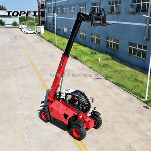 TOPFIT TR730 Construction Telehandler Yunnei Diesel Engine 76KW 1m Bucket High Efficiency for Material <b>Stacking</b> Loader - Product Image 6