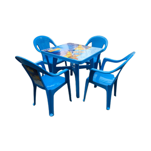 Ensemble de 4 chaises de table en plastique pliable de 6 pieds imprimé personnalisé nappe de fête de restaurant imperméable accessoires d'affichage bon marché - Product Image 1