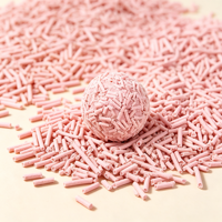 Litière pour chat en tofu biodégradable et jetable, à base de fibres de pois, agglomérante, faible en poussière, pour salle de bain, du fabricant