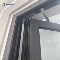 Ventana Corredera Eléctrica Inteligente Moderna Personalizada de Aluminio con Vidrio de Privacidad Conmutable para Proyectos de Hoteles, Villas y Apartamentos