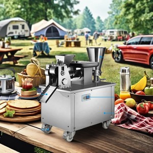 Automatic Empanada Samosa & <b>Dumpling</b> Making <b>Machine</b> Motor Food Grade Stainless Steel 70 Pcs/Min Capacity for Small Businesses - Product Image 2