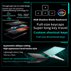 <span class=keywords><strong>Asus</strong></span> Tianxuan6pro Intel Core Ultra9 32G 1TB โน้ตบุ๊กเกมพกพา Rtx5070 16นิ้ว2.5K Win11 Compute - Product Image 3