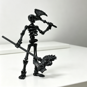 Modellini di Teschi di Alta Qualità, Giocattoli Creativi con Articolazioni Multiple, Bambole Scheletriche in Resina, Miniature Divertenti - Product Image 4