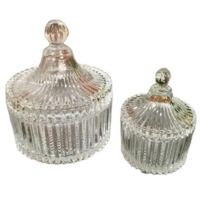Pots de bougie en yourte mongols faits à la main, parfum de cire de soja, <span class=keywords><strong>bouteille</strong></span> en verre, porte-bougie DIY - Product Image 1