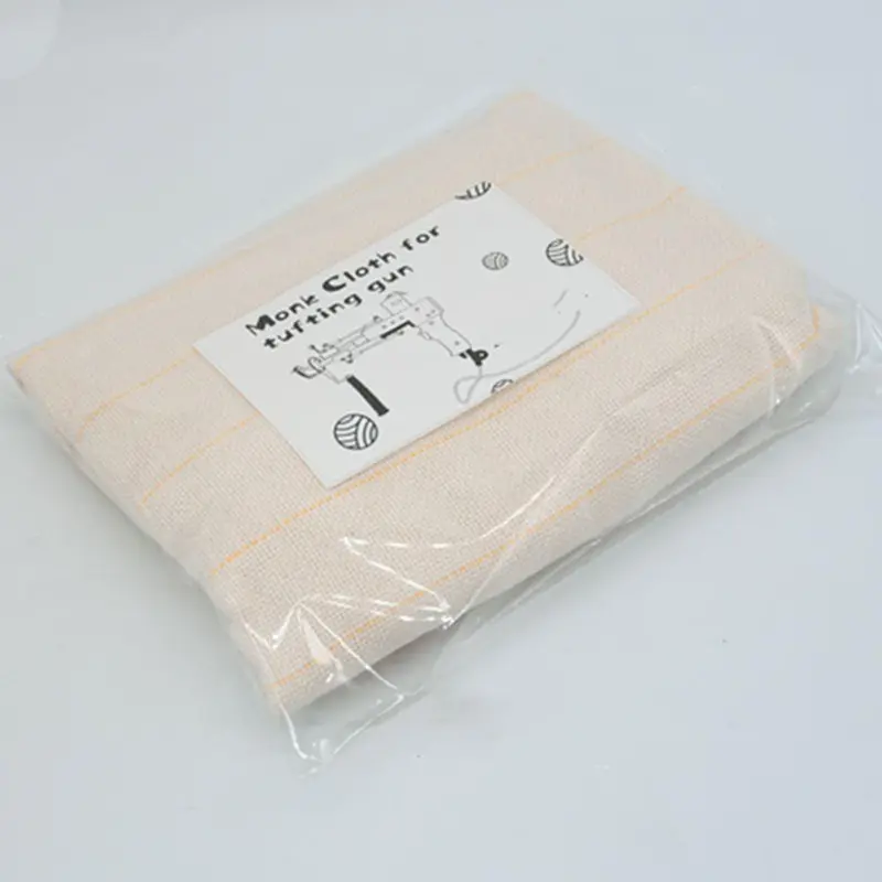 Wholesale Monks Cloth Special designed For Tufting Gun Embroidery Punch Needling Work DIY Making Rug Monks Cloth